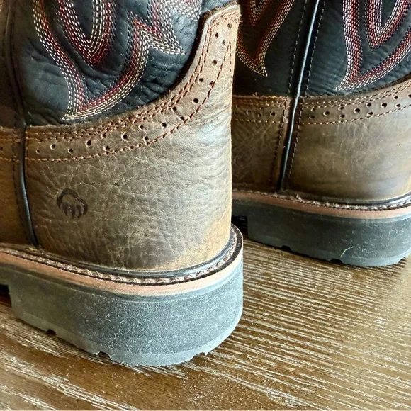Men’s Wolverine Ranch Hand Waterproof Square Toe Wellington Work Boots. Size 9.5 - Picture 5 of 9